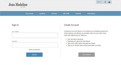 Desktop Screenshot of guests.jeanmadeline.com